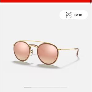 Ray Bans: ROUND DOUBLE BRIDGE